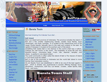 Tablet Screenshot of baratatour.com